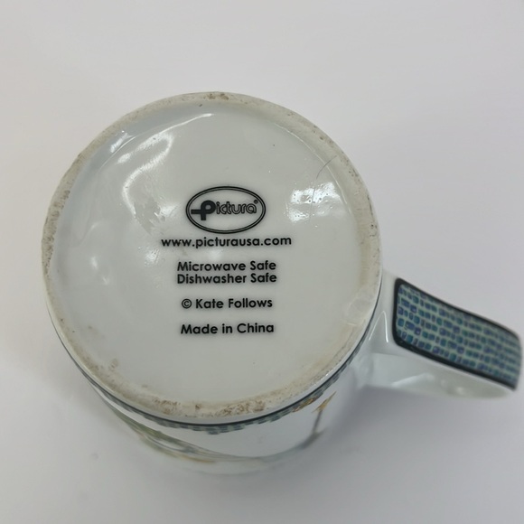 Pictura Kate Follows Peacock Head Over Heels Stilleto Shoe Coffee Tea Mug Cup - Picture 10 of 13